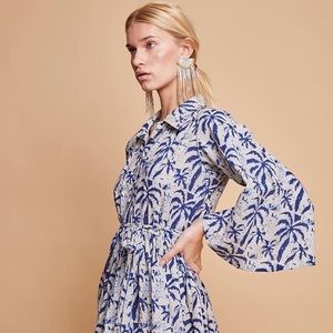 Portia Palm Dress by Guadalupe Design